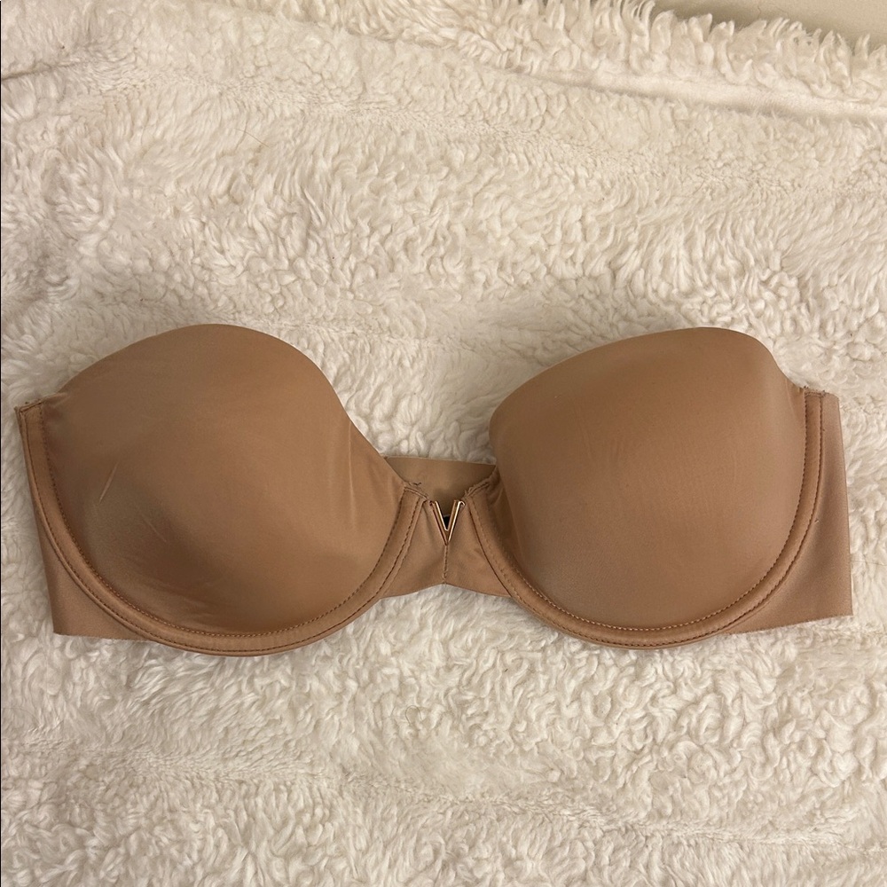 Victoria's Secret Nude Strapless Bra